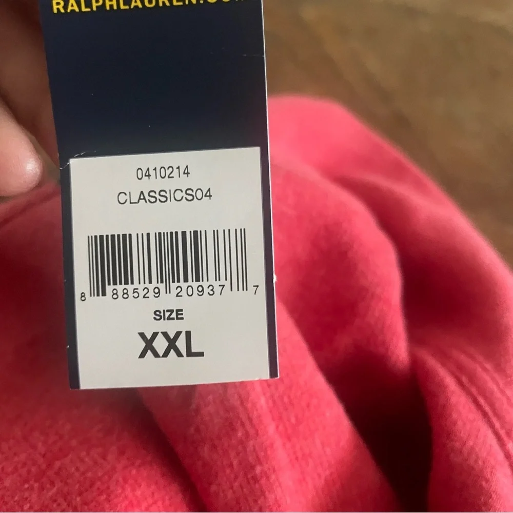 Polo Ralph Lauren Red Sweater size XXL